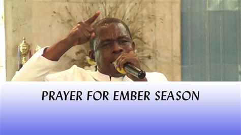 PRAYER FOR EMBER MONTHS YouTube