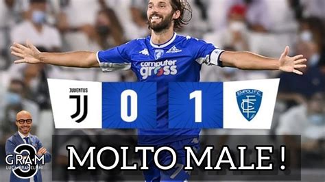 Juventus Empoli C Poco Da Stare Allegri Youtube