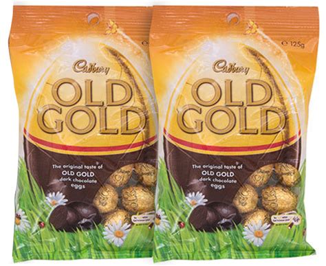 2 X Cadbury Old Gold Mini Easter Eggs 125g Catch Au