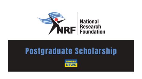 Nrf Postgraduate Scholarship 2025