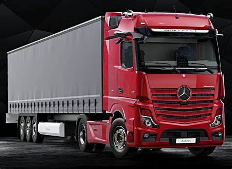 2020 Mercedes Benz Actros 3D Model 219 C4d Max Ma Obj 3ds Fbx