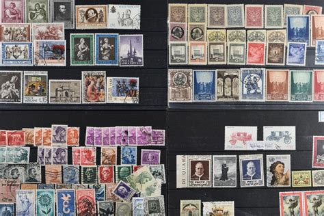 Grosse A Steckkarten Mit Briefmarken Diverse L Nder Kaufen Auf