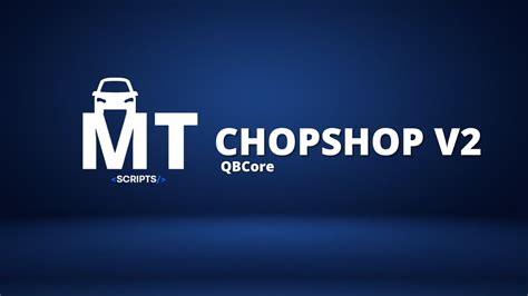 QBCore Chopshop Scrapyard Script For FiveM YouTube