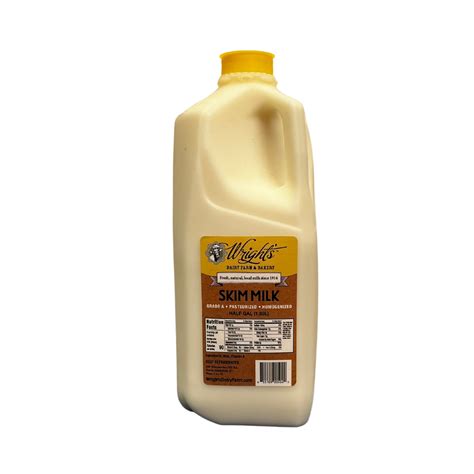 Skim Milk Half Gallon Seymour Foods