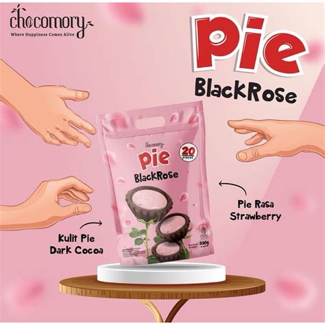 Jual Pie Chocomory Black Rose Ready Desember Pengiriman Pagi