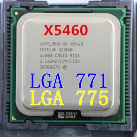 Intel Xeon X5460 3.16GHz quad-core processor compatible LGA775 ultra ...
