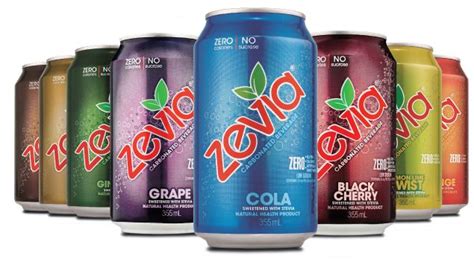 Zevia no calorie soda made with stevia | Diet pop, Cherry coke can, Stevia