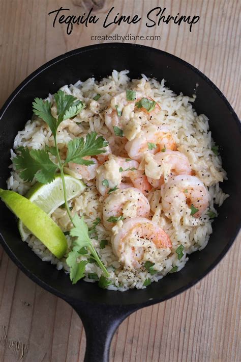 Tequila Lime Shrimp | Created by Diane