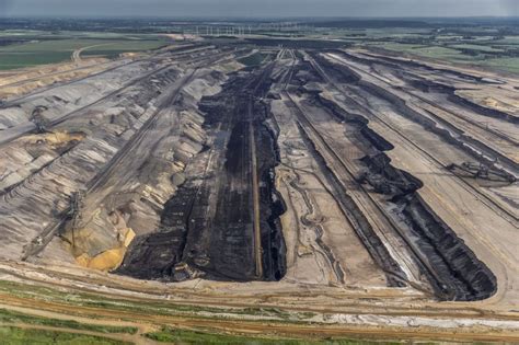 Luftbild Jüchen Tagebau Garzweiler bei Jüchen im Bundesland Nordrhein