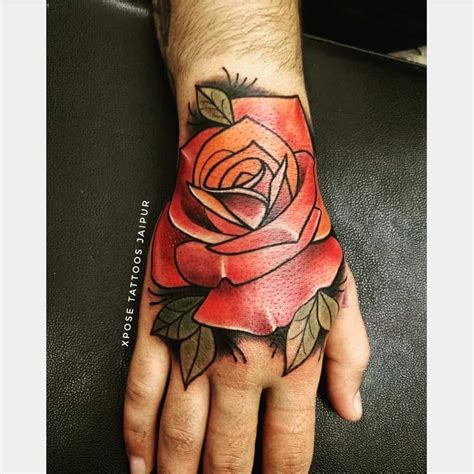 Hand Rose Tattoo Ideas Design Talk