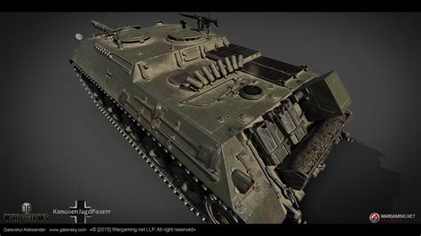 KanonenJagdPanzer World Of Tanks Behance