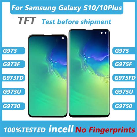 Tft Incell For Samsung Galaxy S10 G973 Display Lcd With Frame Display