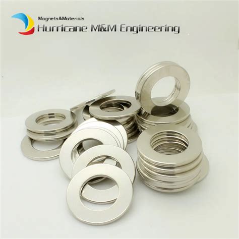 NdFeB Magnet Ring Dia 43 7x25 1x3 Mm N38SH High Temp Axially