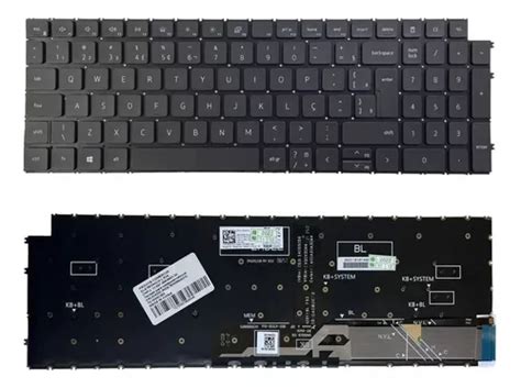 Teclado Iluminado Para Dell Vostro 3510 V15 3510 3515 P112f Frete grátis