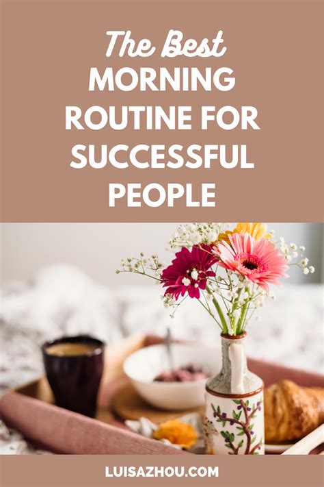 The Best Morning Routine For Successful People Morning Routine