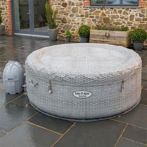 Lay Z Spa Honolulu Airjet Portable Spa Hot Tub Rattan Effect For Sale