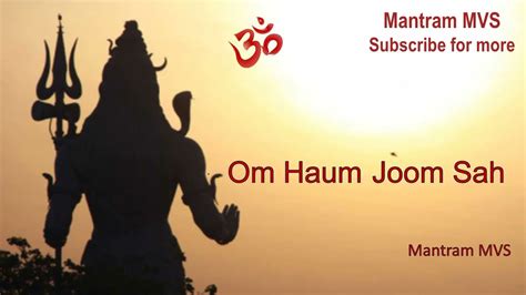 Om Haum Joom Sah Mrityunjay Beej Mantra Meditation 45 Minutes