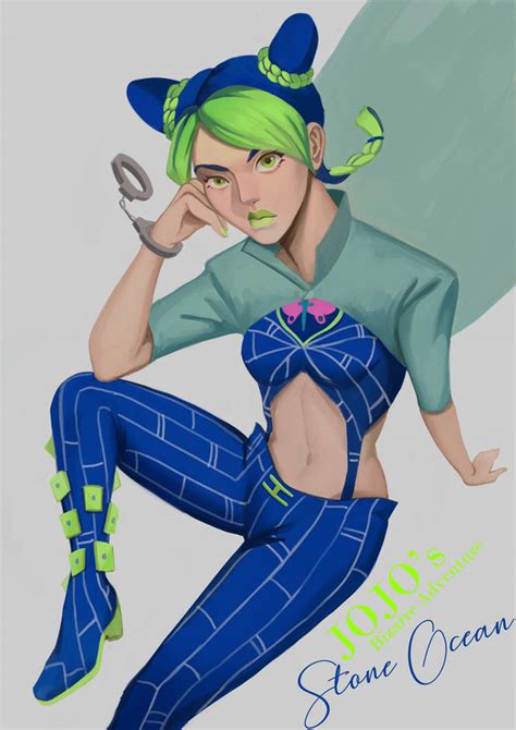 Jolyne Cujoh By Akyofire On Deviantart