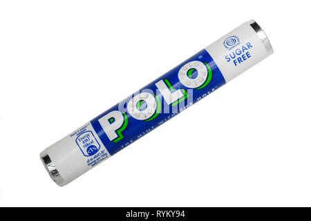 Polo sugar free mint packet Stock Photo - Alamy