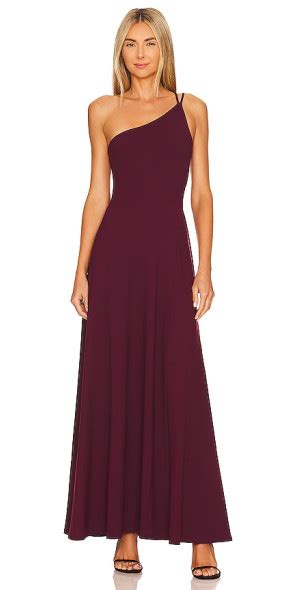 Susana Monaco One Shoulder String Maxi Dress