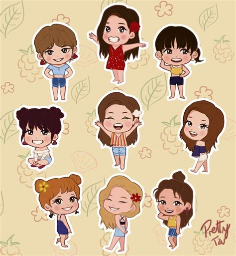 Pin De Ce En Twice Fanarts Manualidades Kpop Bts Dibujo Pegatinas