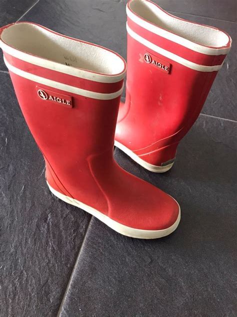 Gummistiefel Aigle Gr 32 Rot Kaufen Auf Ricardo