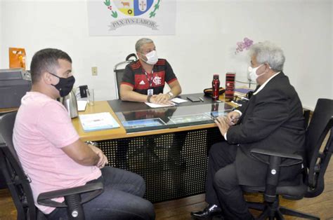 Rodrigo Drable Recebe Deputado Estadual Marcelo Cabeleireiro Barra Mansa