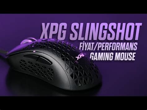 Xpg Slingshot Rgb Ultra Hafif Dpi Gaming Mouse Slingshot Bkcww