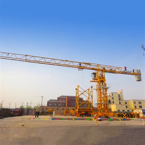 New 60m Jib Max Load 10 Ton Topless Tower Crane China Tower Crane