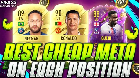 Fifa Best Cheap Meta Players On Each Position Best Cheap