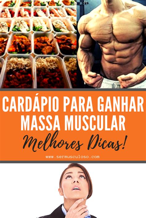 Cardapio Para Ganho De Massa Muscular