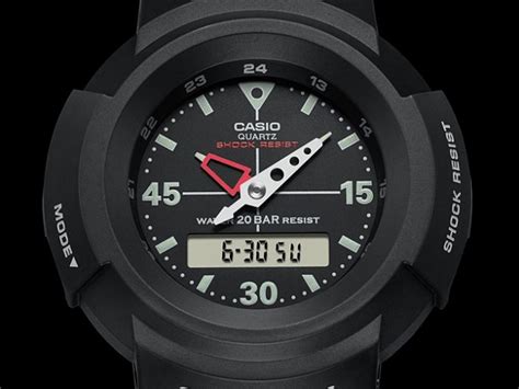 Aw E E G Shock Analog Digital Seri Aw Casio Indonesia