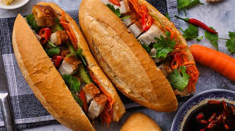 Vietnamese Crispy Pork Roll - Roast Pork Banh Mi | Vietnamese Recipes | Duncan Lu