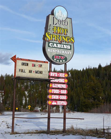 Lolo Hot Springs Resort Lola Mt Restaurant Cabins Rv Park Hot Springs Pools In Montana