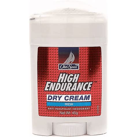 Old Spice High Endurance Dry Cream Deodorant 45g Personal Hygiene