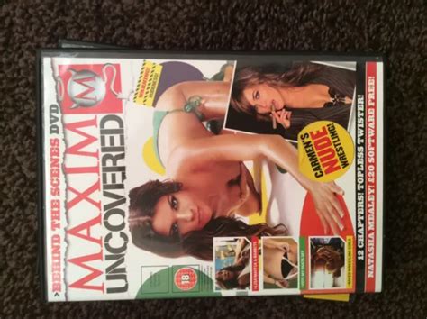 RARE MAXIM UNCOVERED Bts Dvd Natasha Mealey Lisa Maffia Wrestling Nude PicClick UK