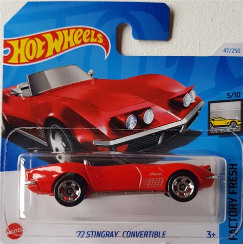 HOT WHEELS TEKLİ ARABALAR 72 STİNGRAY CONVERTİBLE