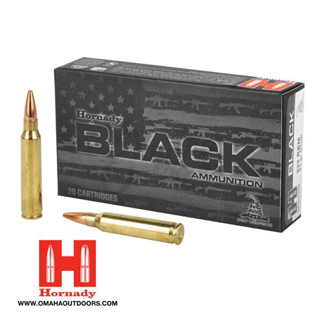 Hornady BLACK 223 75 GR BTHP For Deer 20 Rounds Omaha Outdoors