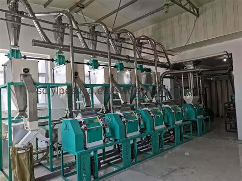 Wheat Flour Roller Mill Machine Kg H Maize Corn Flour Milling