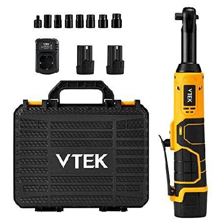 VTEK 3 8 Extended Cordless Ratchet Wrench 16 8V Electric Ratchet