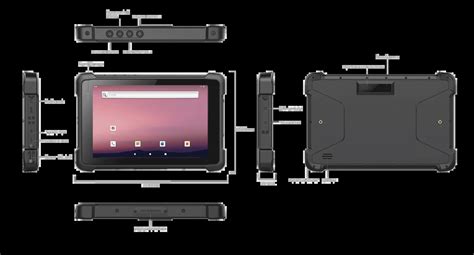 EM T81X 8 Inch Android Rugged Tablet PC Emdoor