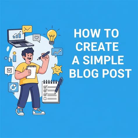 create  simple blog post  minutes graphic eagle