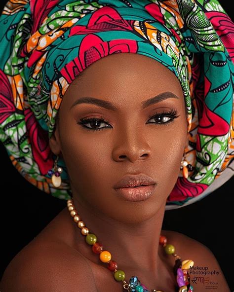 Ankara Headscarf Inspiration For Natural Hair And Ways To Style Them