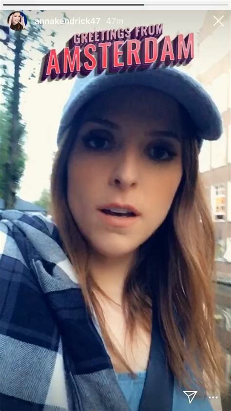 From Anna Kendrick’s Instagram Story : r/annakendrick