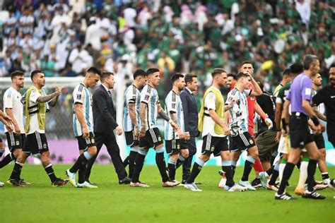 Argentina Perdi Sorpresivamente Con Arabia Saudita En Su Debut En