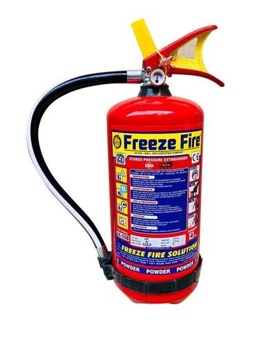 Buy Freeze Fire Kg Dry Powder Fire Extinguishers Online At Best Rates