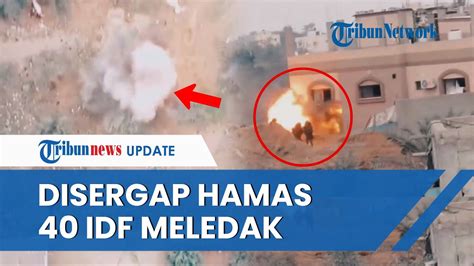 FULL Video Hamas Sergap Pasukan Zionis Di Khan Younis Puluhan