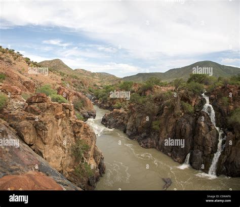 The Epupa Falls Lie On The Kunene River On The Border Of Angola And