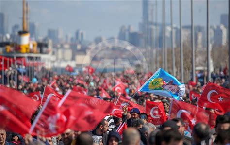 Cumhur Ttifak N N B Y K Stanbul Mitingi Ne Do Ru Anadolu Ajans