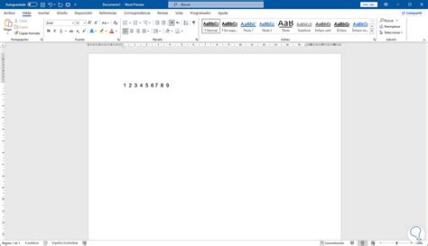 Poner números Arábigos en Word Insertar Solvetic
